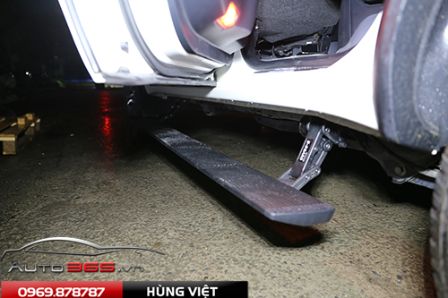 Bậc bước điện cho Fortuner tiện lợi và sang trọng